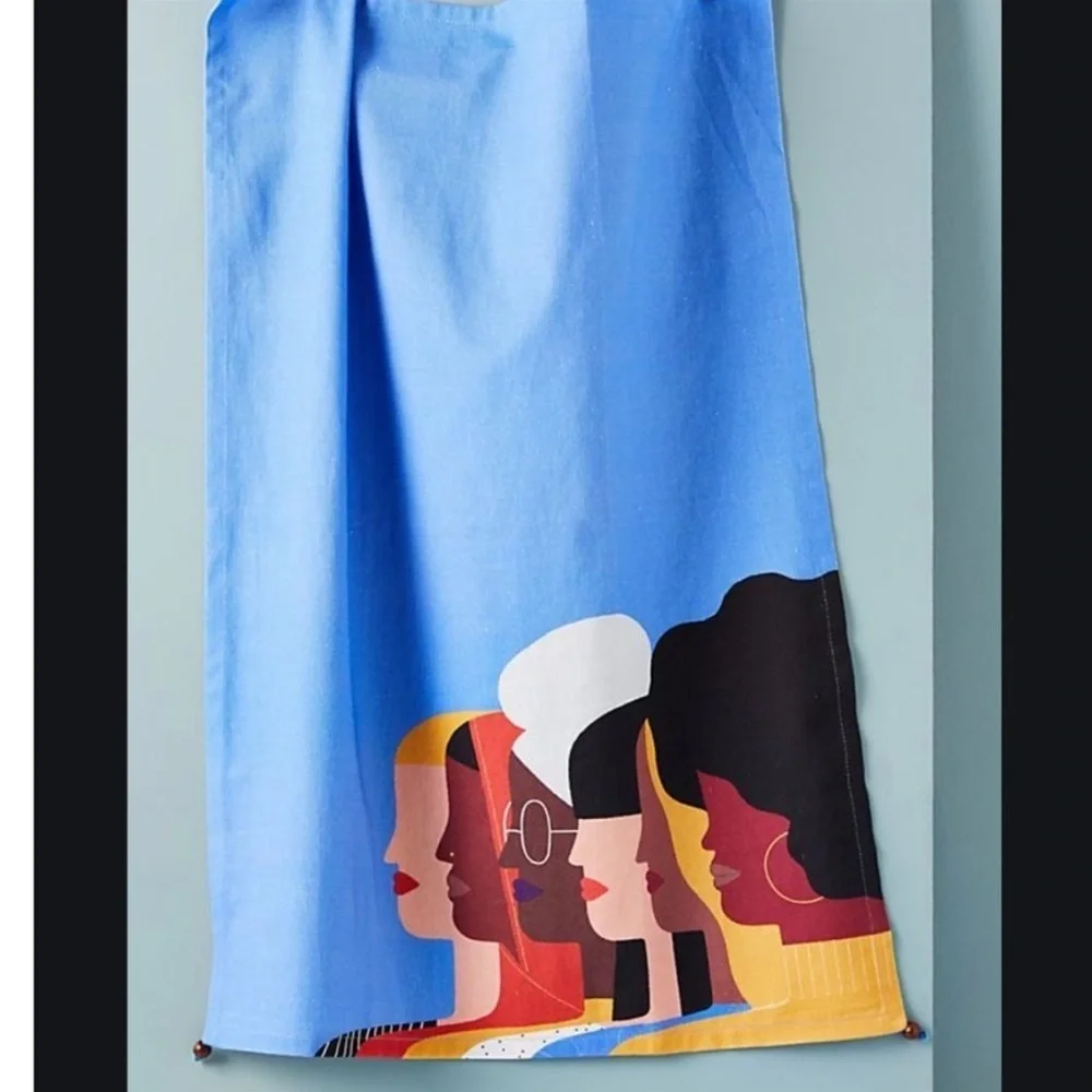 New BUNDLE 2 Year of Woman Empower Female Peasant Hipster Dish Towels